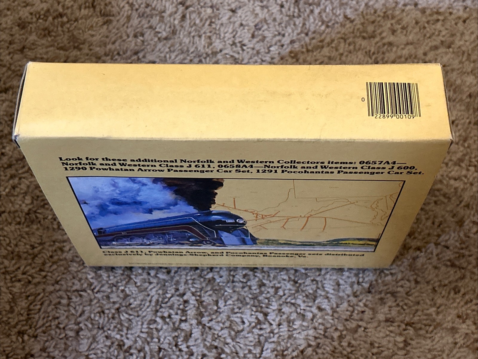 NEW - Bachmann 43-1095A4 Norfolk & Western Class J 611 Auxiliary Water Tender HO