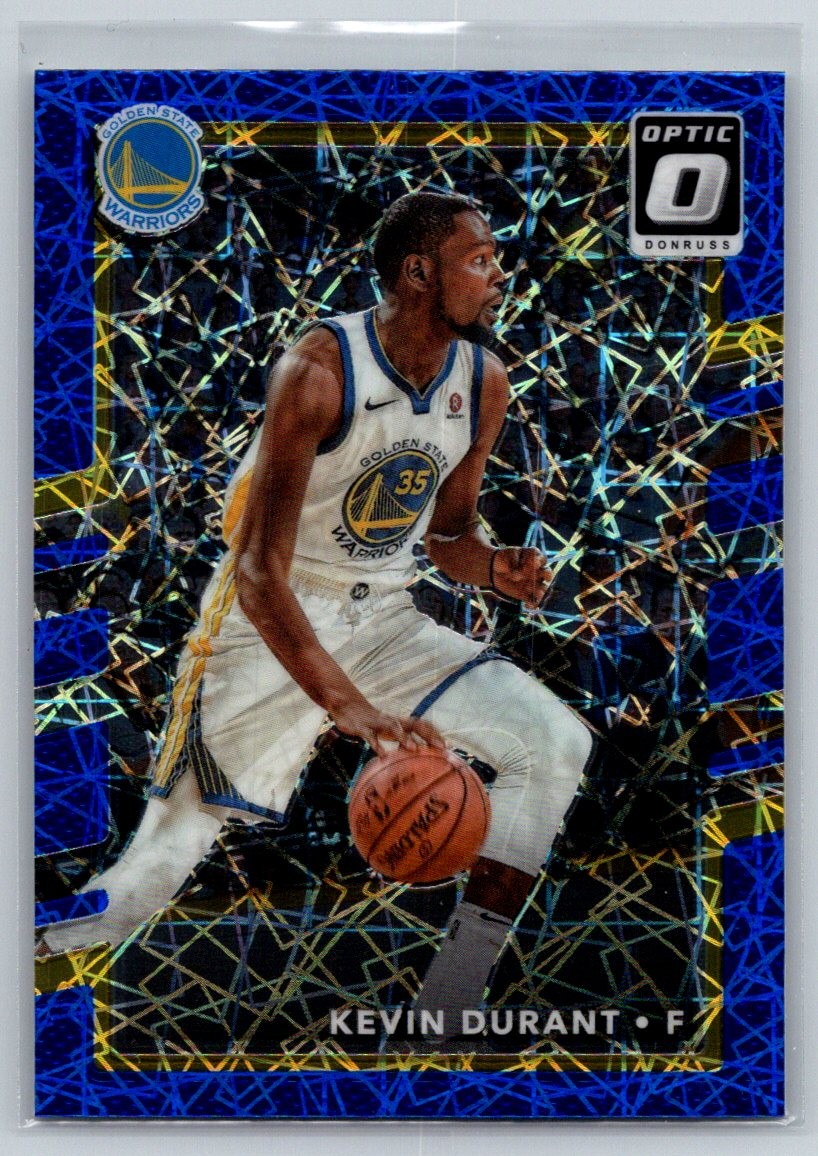2017-18 Donruss Optic - Blue Velocity #47 Kevin Durant