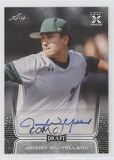 2020 Leaf Draft Auto Jeremy Wu-Yelland #BA-JWY Auto 0ae6