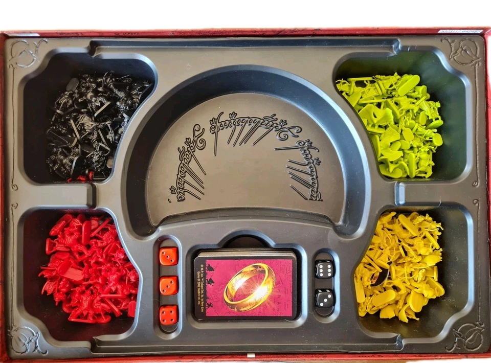 Risk Lord of the Rings Board Game by Parker Brothers - Kids Adults 2002 - Good  - Image 2 of 4