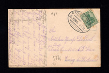 Bahnpost 1912 - "C&ouml;ln - Olpe"   (1037-X)