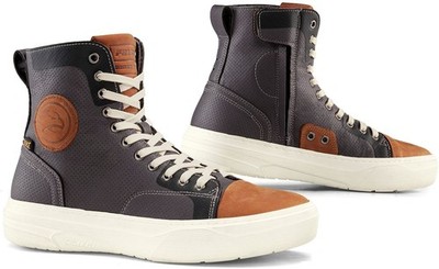 Falco Lennox 3 Matt Motorrad Schuhe, schwarz, 44