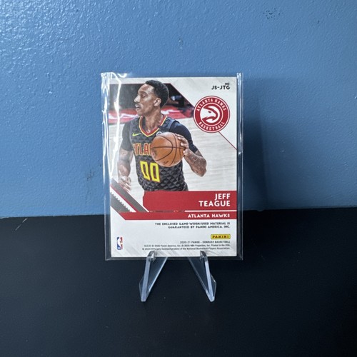 2020-21 Panini Donruss Jersey Series Jeff Teague #JS-JTG Black patch, Game worn - Picture 2 of 2