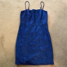 NWT LULU’S WOMEN’S SPECTACULAR SENSATION MULTI-GLITTER BODYCON MINI DRESS SZ XS