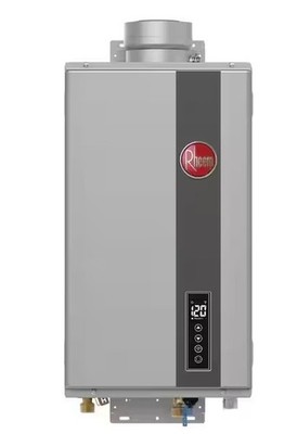 Rheem ECOH200DVELN-3 199,900 BTU 9.5 GPM Condensing NG Tankless Water Heater
