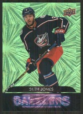 2020-21 Upper Deck Dazzlers Green #DZ-64 Seth Jones Columbus Blue Jackets TW1712