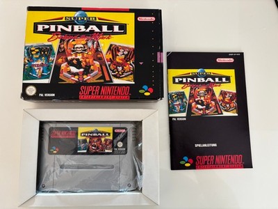 Super Pinball: Behind the Mask | Super Nintendo SNES | PAL | OVP + Anleitung