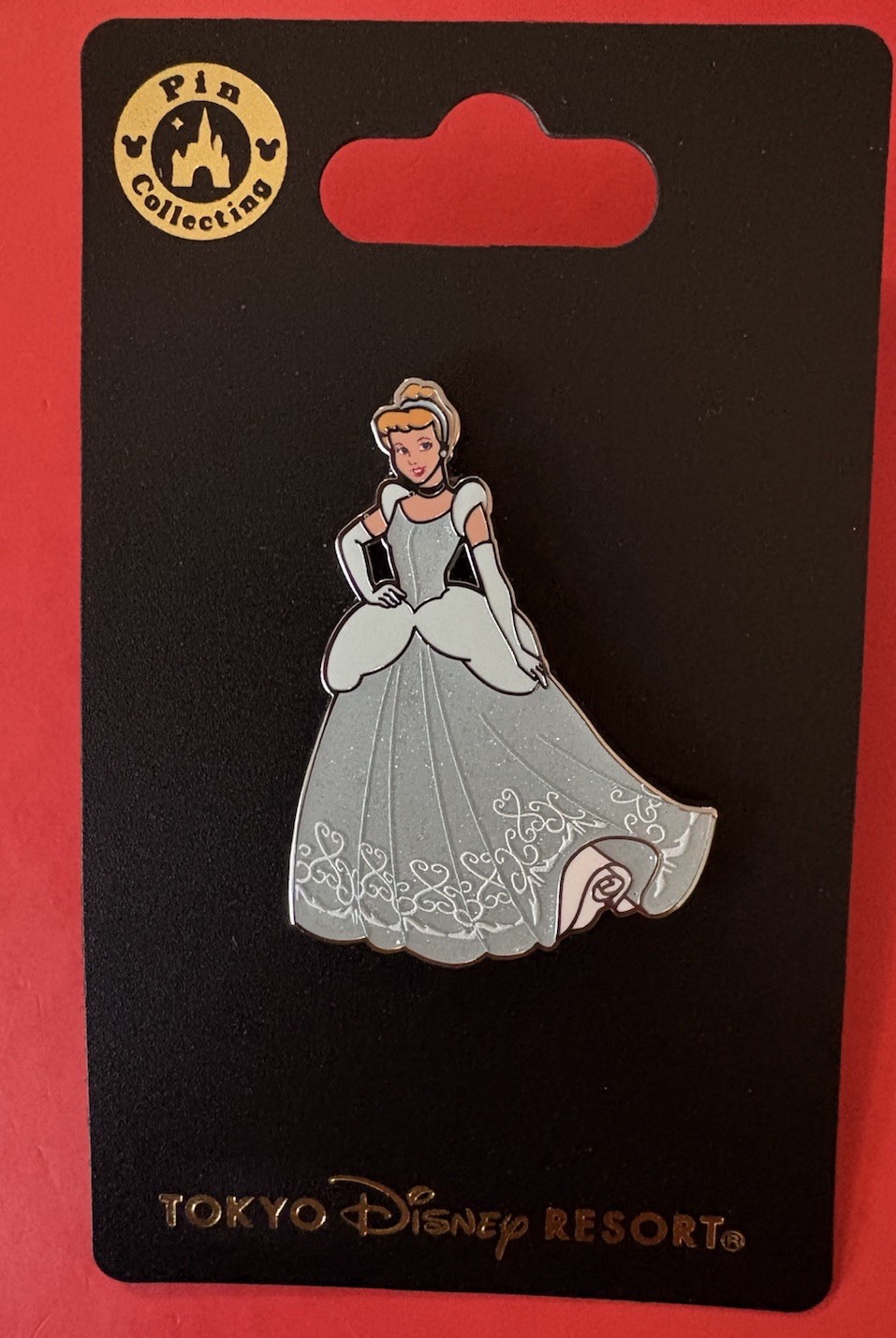 Tokyo Disney Resort Princess Cinderella Going To Ball Gown Pin