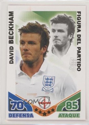 2010 Topps Match Attax South Africa World Cup Spanish Edition David Beckham c4m