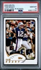 2003 NFLPA Topps Stay Cool in School Tom Brady PSA 10 🔥 Super Bowl GOAT