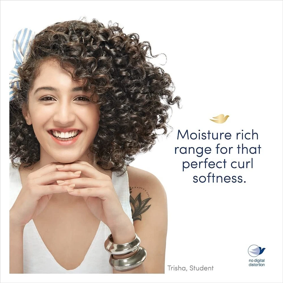 Dove Beautiful Curls Deep Moisture Miracle Floral Fragrance Curl Hair Mask 300ml - Image 3 of 4