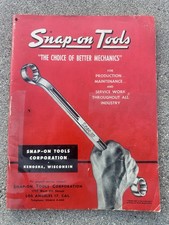 Vintage Snap-on Tools Catalog Brochure Mechanics Standard Service Set 5164-gs-b Vintage Snap-on Tools Catalog Brochure Mechanics Standard Service Set 5164-gs-b