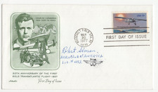Robert Simon Signed Cover Autographed Early Birds of Aviation