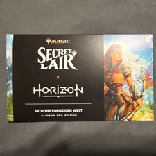 Magic: The Gathering Secret Lair Horizon Forbidden West Rainbow Foil Box