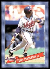 Terry Pendleton 1993 Hostess #9 Braves MLB READ FREE SHIPPING AutographDen