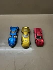 1968 HOT WHEELS REDLINE TURBOFIRE, Ford J Car, Twinmill Metallic Lot Of 3