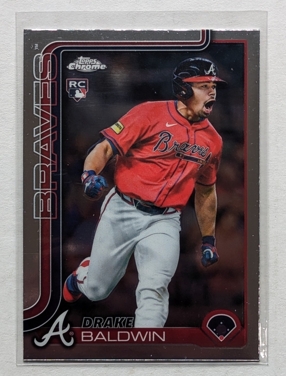 2025 Topps Chrome Update Drake Baldwin Rookie RC #USC96 Atlanta Braves