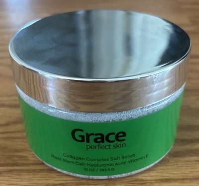 GRACE Perfect Skin Collagen Complex Salt Scrub Plant Stem Cell Hyaluronic Acid