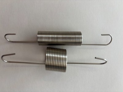 Dual Stainless Carburetor Throttle Return Spring Set SBC 283 327 350 BBC 396 454