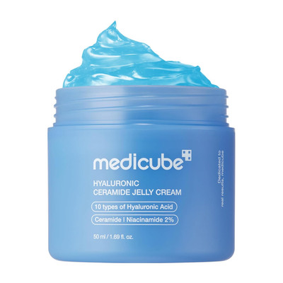 Jelly Cream with Hyaluronic Acid | Daily Moisturizer for All Skin Types | Long-L