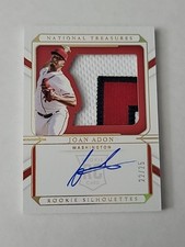 Joan Adon 2022 Panini National Treasures Gold /25 #RSS-JA Auto RC