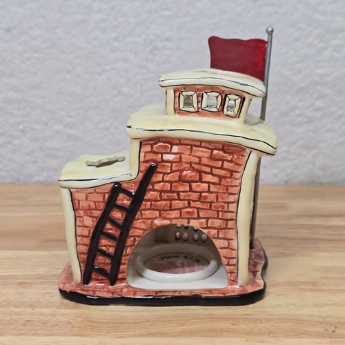 Blue Sky Clayworks Fire Department Dept Station by Heather Goldminc 2008 - Picture 5 of 19