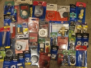 Lot of 40+  Plumbing Parts....Faucet Seals, Adapter, Diverted, Springs,Ballcock.