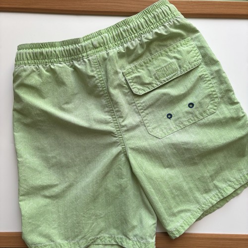 Vineyard Vines 7" Island Chappy Swim Trunks Youth Boys Size Small Green Chevron - Picture 10 of 17