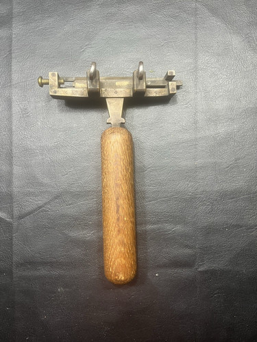 Antique Hoole Machine Co New York Bookbinding Pallet Handle Finishing Tool