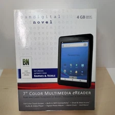 Pandigital Novel 7" Color Multimedia eReader 4GB Internal Memory - Blue