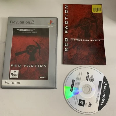 Red Faction PS2 Sony PlayStation 2 PAL Game Complete - Image 1 of 4