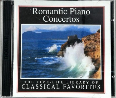 Romantic Piano Concertos CD 1993 Time-Life Classical Double Album RCA Victor