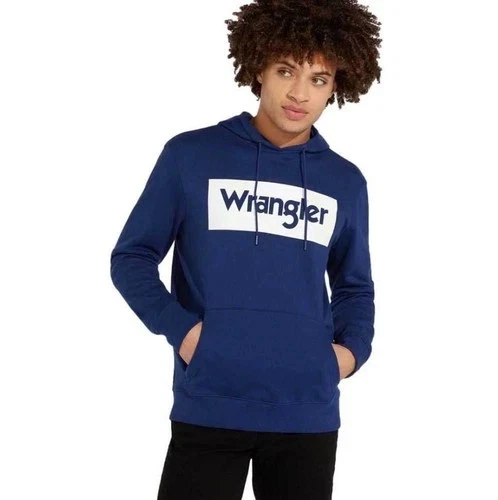 WRANGLER felpa CREW SWEAT NAVY   MOD-W6M1HY114 COL.BLU TG LARGE  EURO 35.00 OUT - Imagen 4 de 4