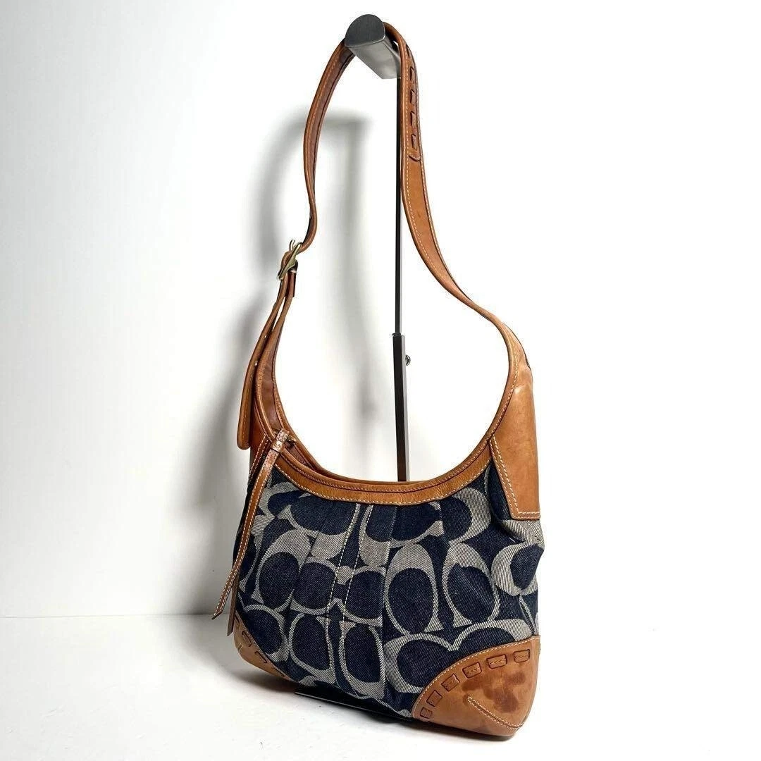 Coach Hobo Handbags & Bags Denim Exterior for Women for sale | eBay