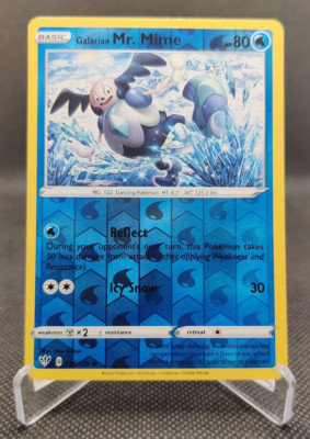 Pokemon Galarian Mr. Mime 035/189 Common Reverse Holo TCG card | eBay