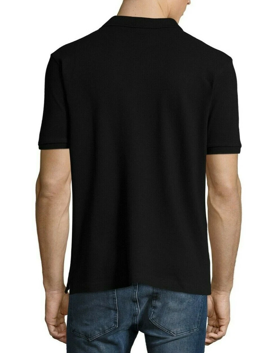 Polo Corte Recto Negro Springfield talla S
