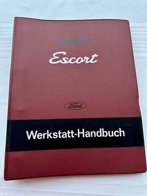 FORD Escort 1 Hundeknochen  1968 Werkstatt Reparatur Handbuch  ca.250 S.