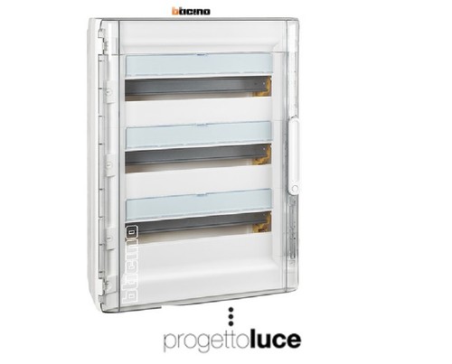 Vimar 0TV53112.B Centralino IP40, 12 Moduli, Guida DIN, Portello Bianco, Completo Di Scatola Da - 7