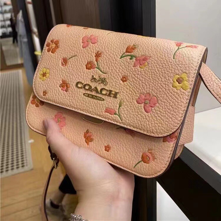 ✨ Eri ✨COACH ボストン フルラ おまとめ NWT COACH C8692 Mini Brynn Leather Crossbody Mystical Floral Print