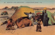 EGYPT - Egyptian Types and Scenes - A Bisharin Family in Aswan - Publ. LL 26