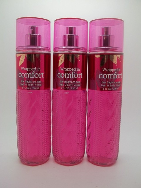 2 Bath Body Works Wrapped In Comfort Fine Fragrance Mist Spray 8 Floz