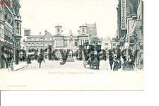 Market Place Kingston-on-Thames 1905 Vintage Postcard K08