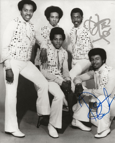 The Temptations REAL hand SIGNED 8x10" Photo COA Autographed by Otis & Dennis - 第 1/2 張圖片