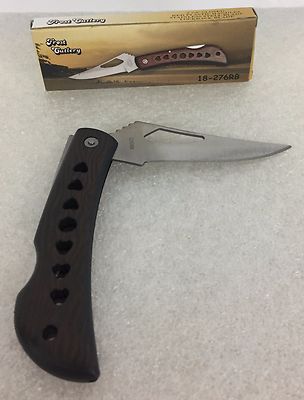 Frost Cutlery 'Folder Red/Black' folding lock-blade pocketknife - 3'' Blade - NEW