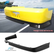 Fits 97-01 Honda Prelude WW Style PU Rear Bumper Lip Spoiler Air Dam Protector