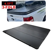 4.5FT 4.6FT Hard Tonneau Cover For 2022-2025 Ford Maverick Truck Bed Tri-Fold