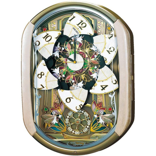 Seiko Clock Wave Symphony Wall Clock Radio Twin Trick RE567G From Japan for sale online eBay