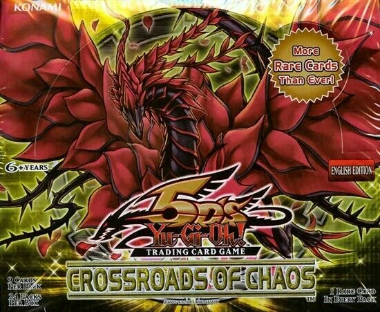 Yu-Gi-Oh! TCG Crossroads of Chaos Sealed Collectible Card Game