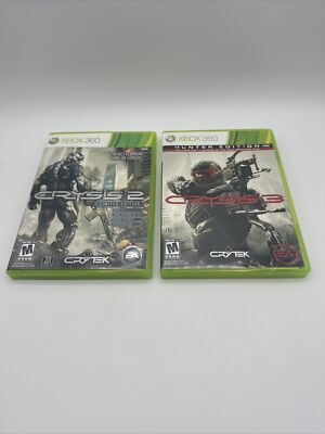 Xbox 360 Crisis Crisis Complete with Manuals Lot of Games