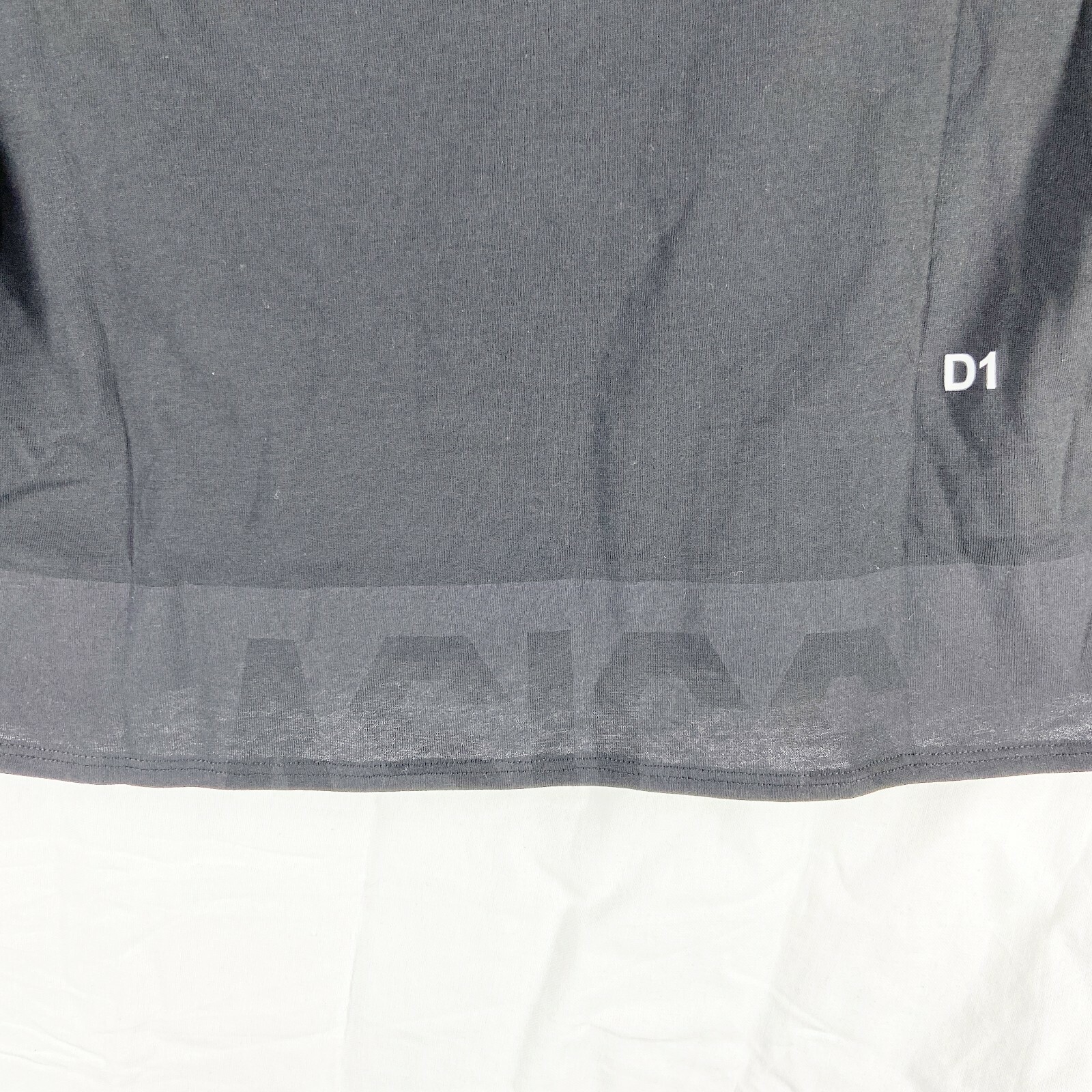 ASICS Womens Black Waterproof Crop Top T-shirt Size M image 3
